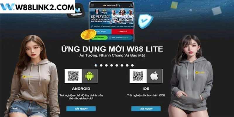 Tải App W88 về điện thoại