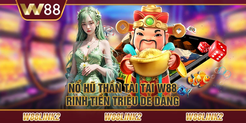 Nổ hũ thần tài tại W88 – Rinh tiền triệu dễ dàng