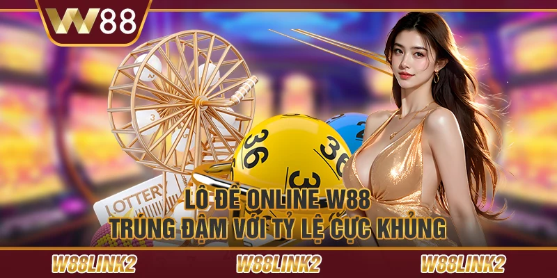 Lô đề online W88 – Trúng đậm với tỷ lệ cực khủng